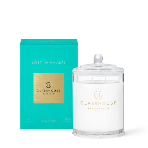 Glasshouse Fragrances Lost In Amalfi Soy Candle 380g
